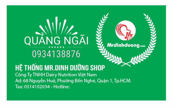 ĐẠI LÝ Mr. Dinh Dưỡng Quảng Ngãi